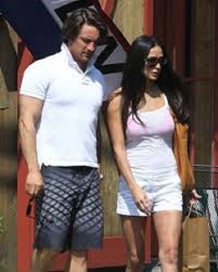 Martin Henderson with His Screen Queen, Demi Moore